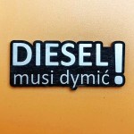 Emblemat Diesel Musi Dymić