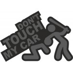 Emblemat Don't Touch My Car