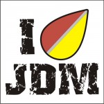 I Love JDM Magnetyczna