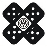 Volkswagen plaster Magnetyczna