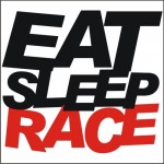 Eat Sleep Race Magnetyczna